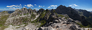 Očnjak 2185m, Panorama from the Summit (VR)